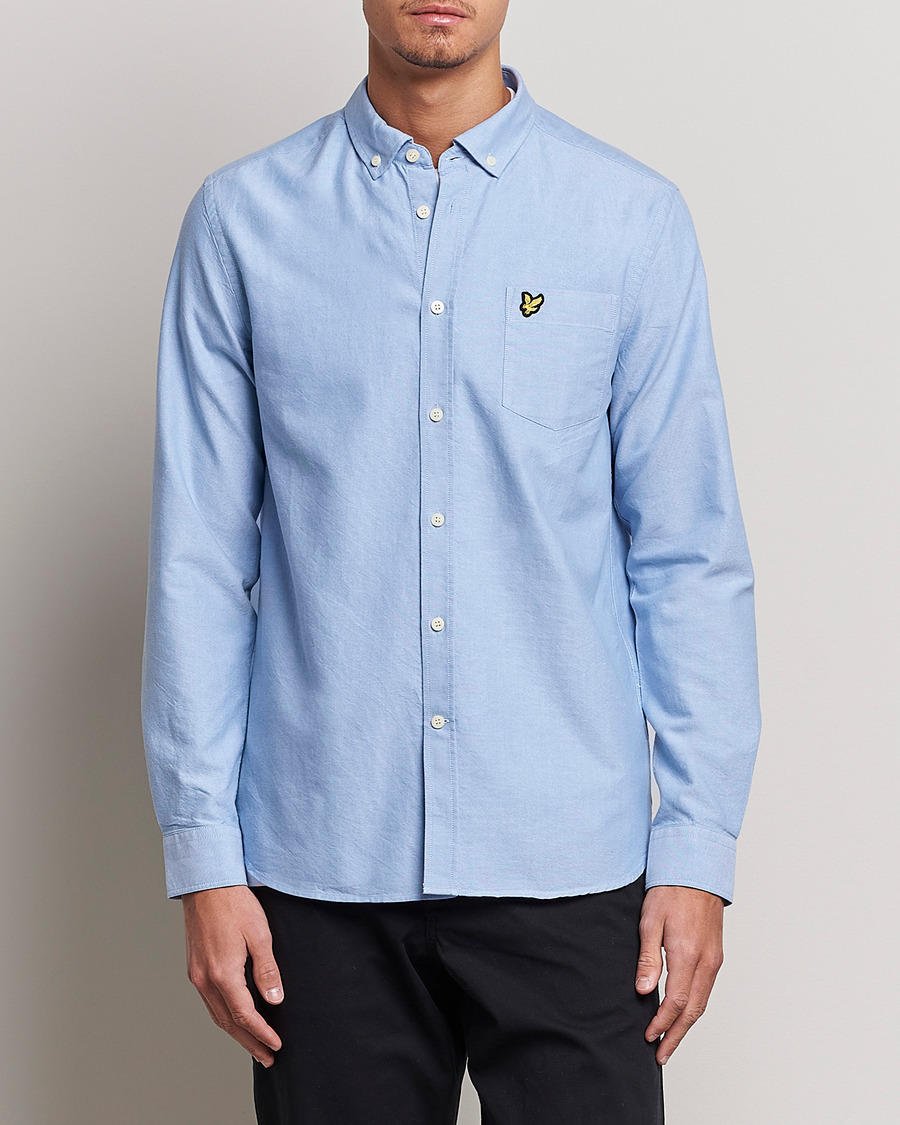 Herren |  | Lyle & Scott | Lightweight Oxford Shirt Riviera Blue