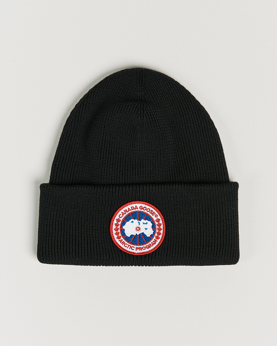 Herren | Canada Goose Arctic Disc Toque Black | Canada Goose | Arctic Disc Toque Black