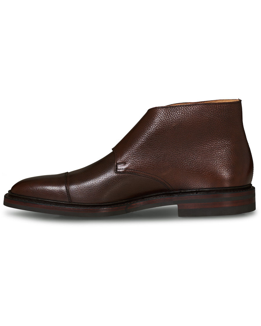 Herren | Crockett & Jones x Tärnsjö Garveri Camberley Scotch Grain Dainite Dark Brown | Crockett & Jones x Tärnsjö Garveri | Camberley Scotch Grain Dainite Dark Brown