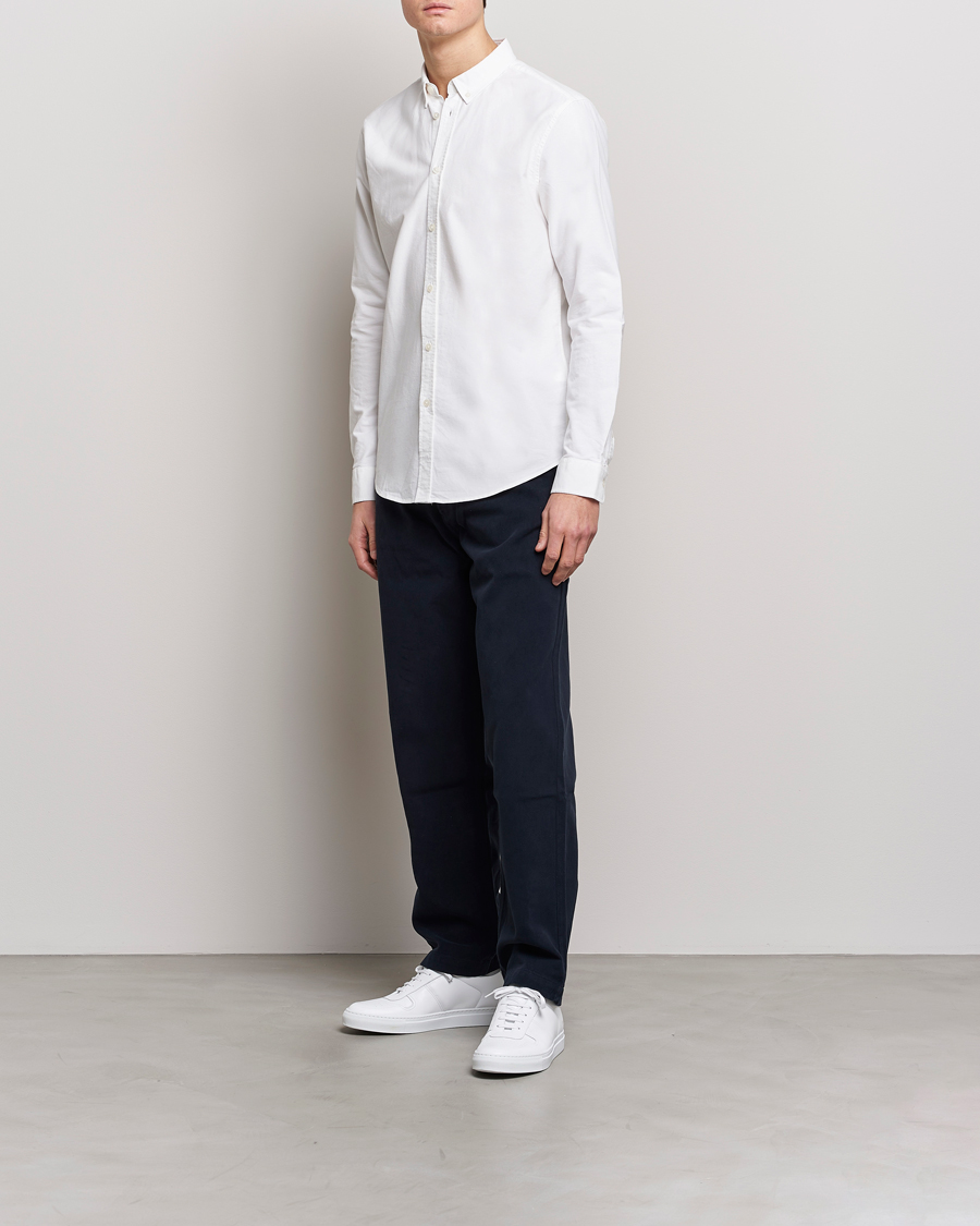 Herren | Hemden | Samsøe Samsøe | Liam Button Down Shirt White