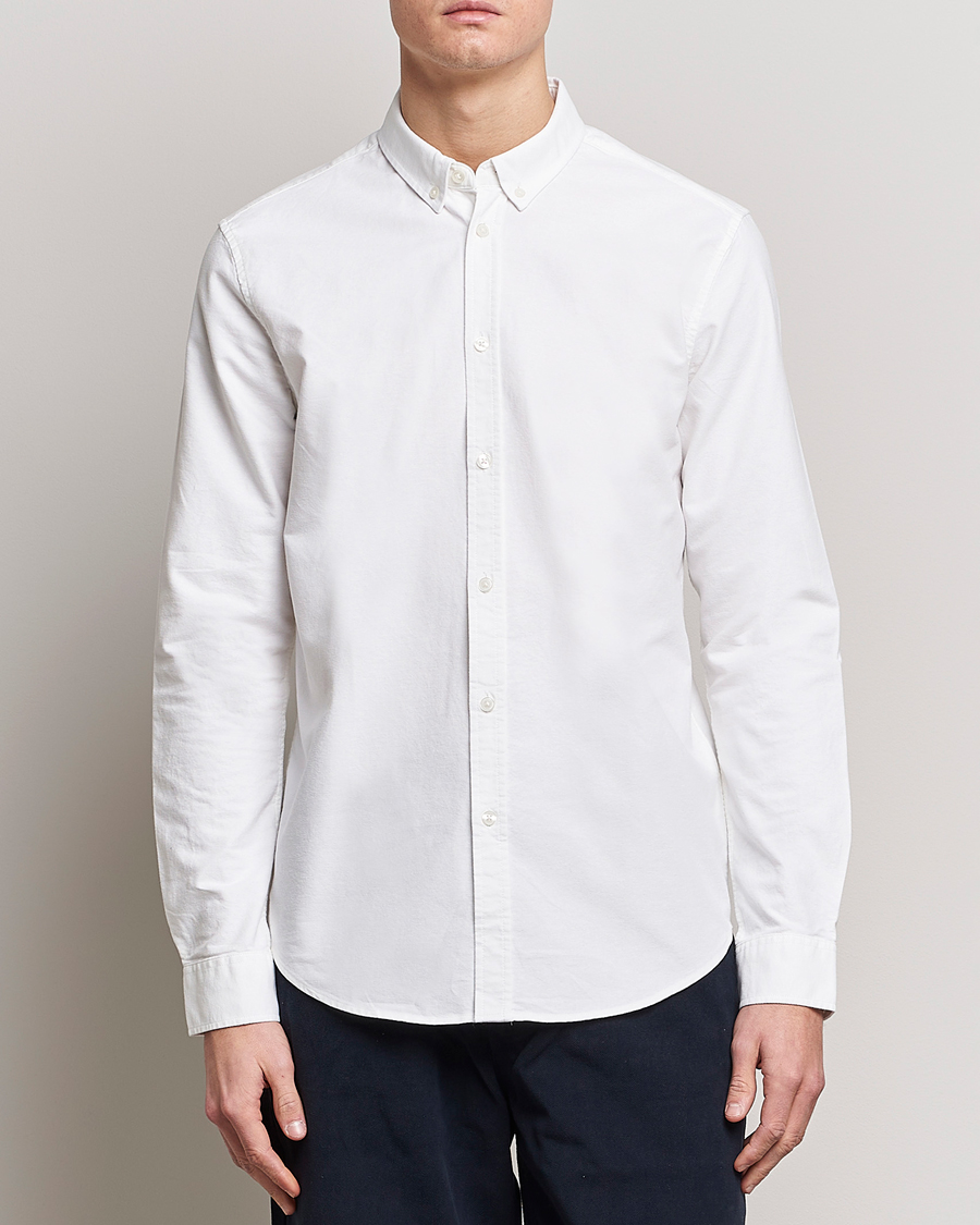 Herren |  | Samsøe & Samsøe | Liam Button Down Shirt White