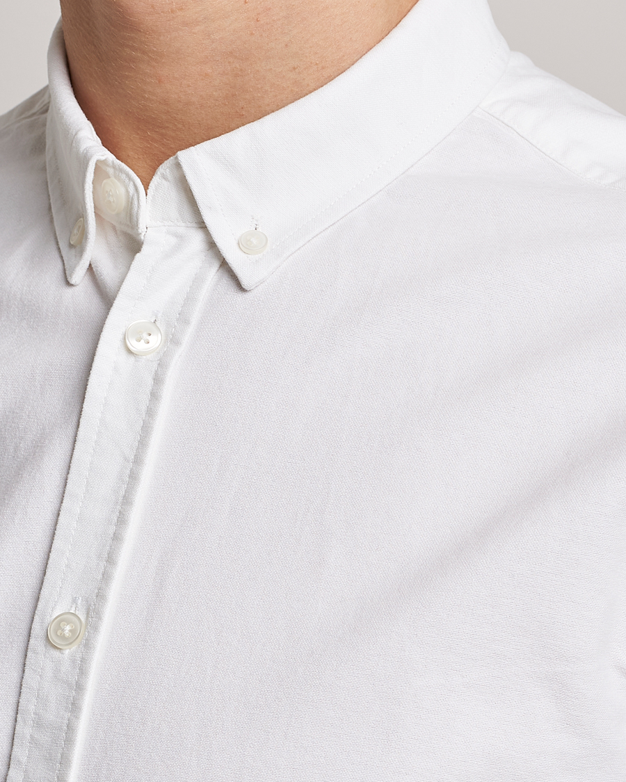 Herren | Hemden | Samsøe Samsøe | Liam Button Down Shirt White