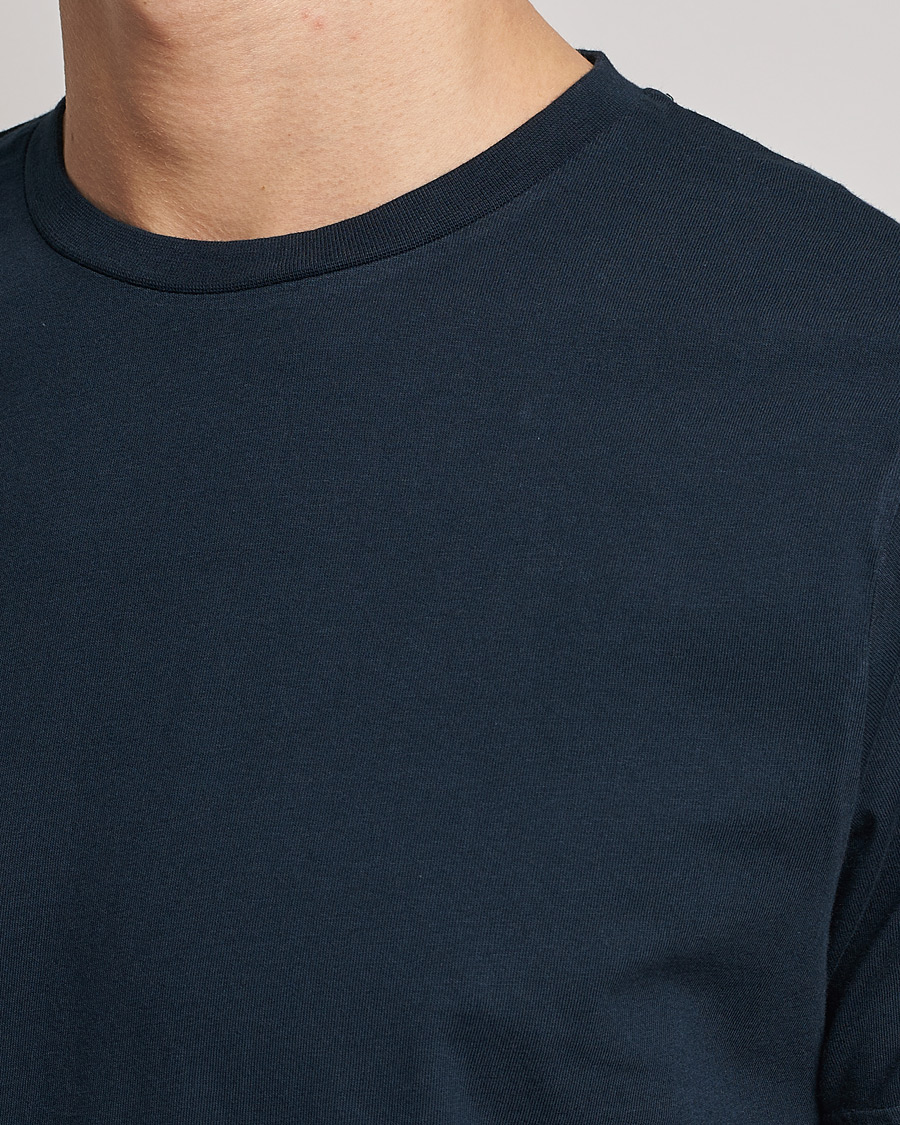 Herren | T-Shirts | Colorful Standard | Classic Organic T-Shirt Navy Blue