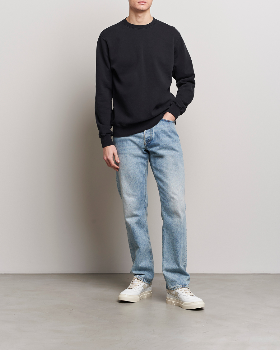 Herren | Pullover | Colorful Standard | Classic Organic Crew Neck Sweat Deep Black
