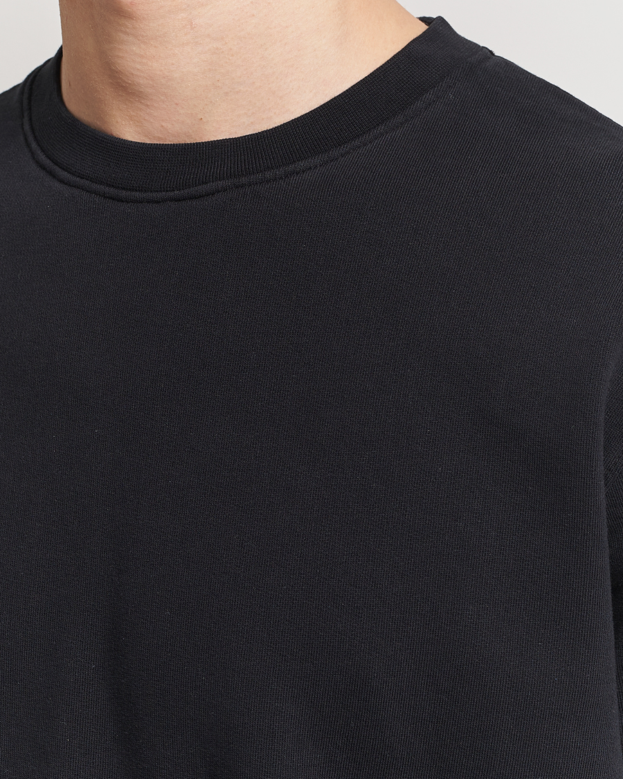 Herren | Pullover | Colorful Standard | Classic Organic Crew Neck Sweat Deep Black
