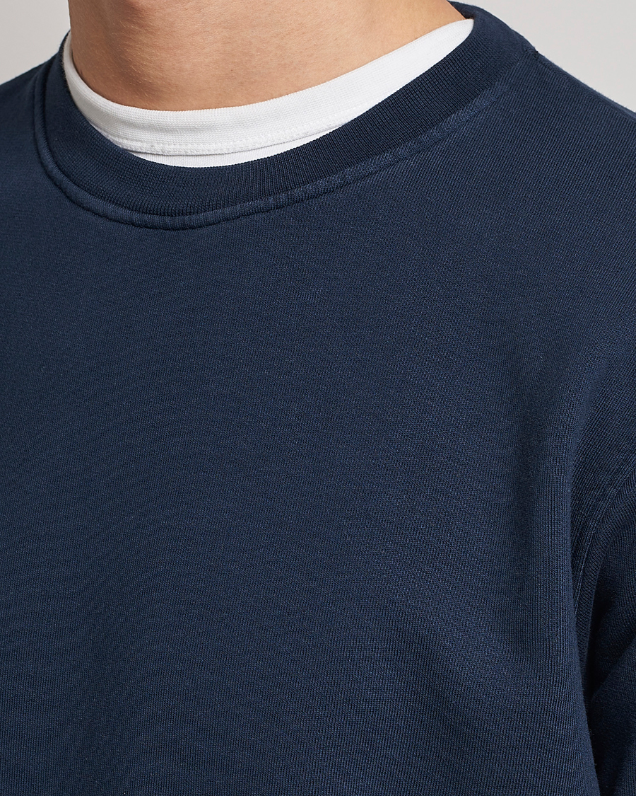 Herren | Pullover | Colorful Standard | Classic Organic Crew Neck Sweat Navy Blue