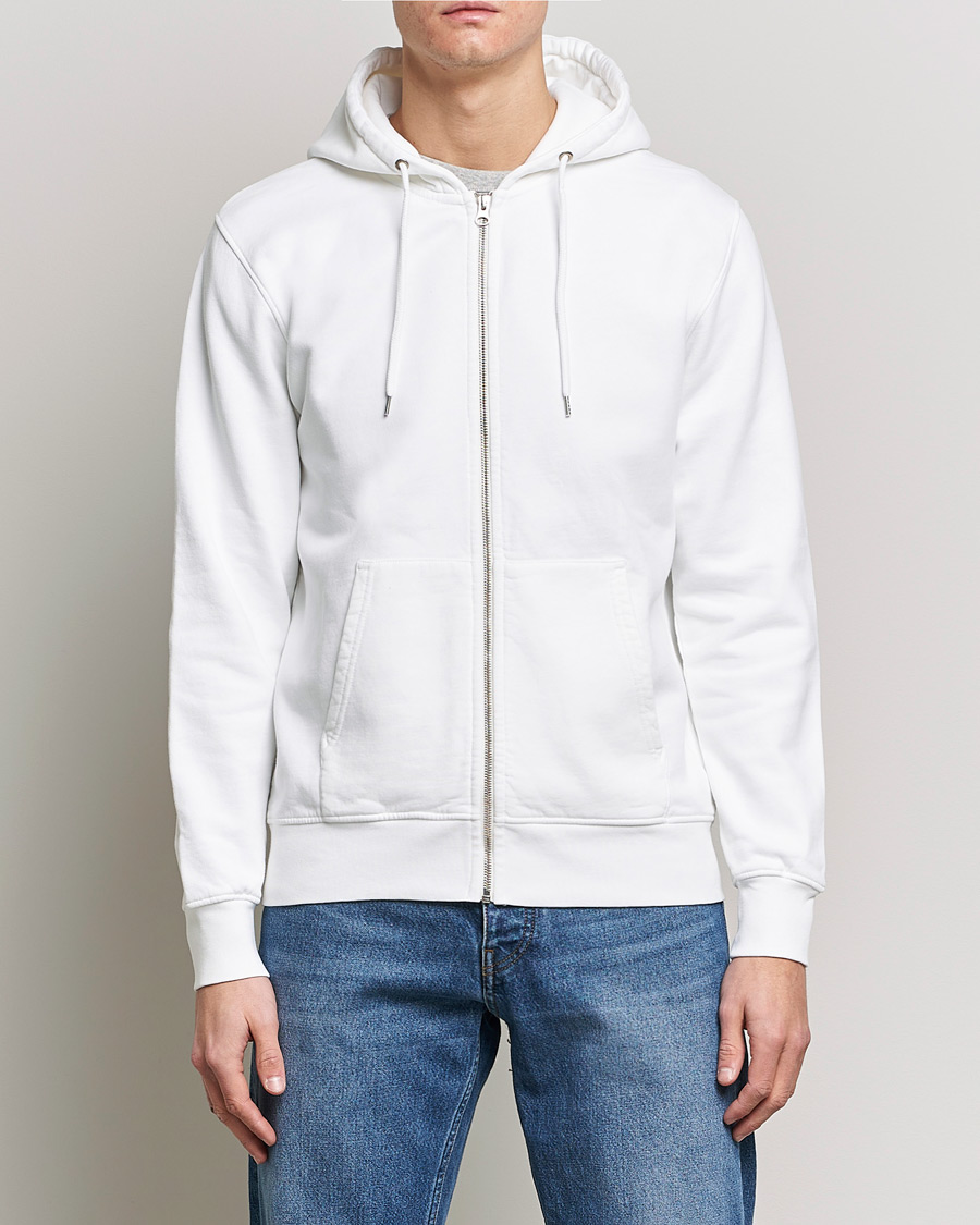 Herren | Kleidung | Colorful Standard | Classic Organic Full Zip Hood Optical White