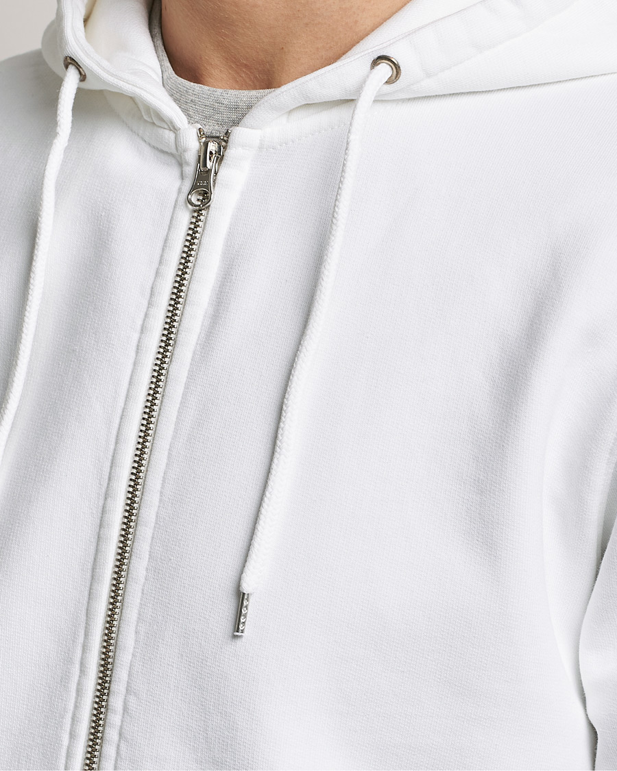 Herren | Pullover | Colorful Standard | Classic Organic Full Zip Hood Optical White
