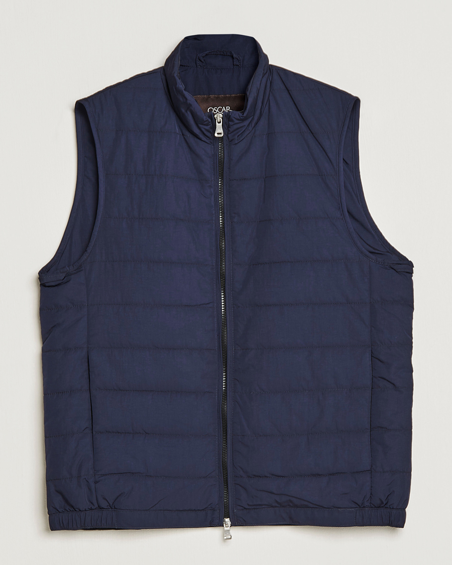 Herren | Jacken | Oscar Jacobson | Liner Evo Waistcoat Navy