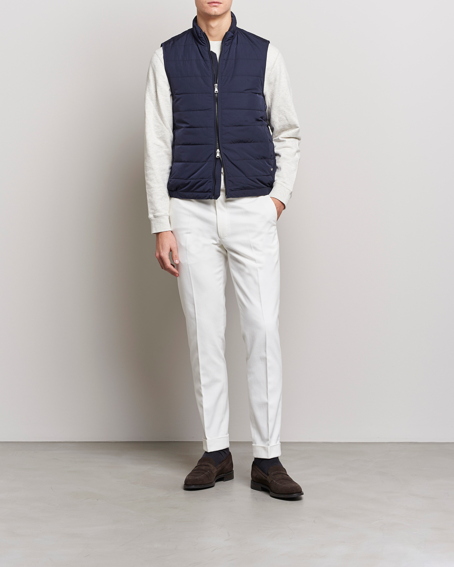 Herren | Jacken | Oscar Jacobson | Liner Evo Waistcoat Navy