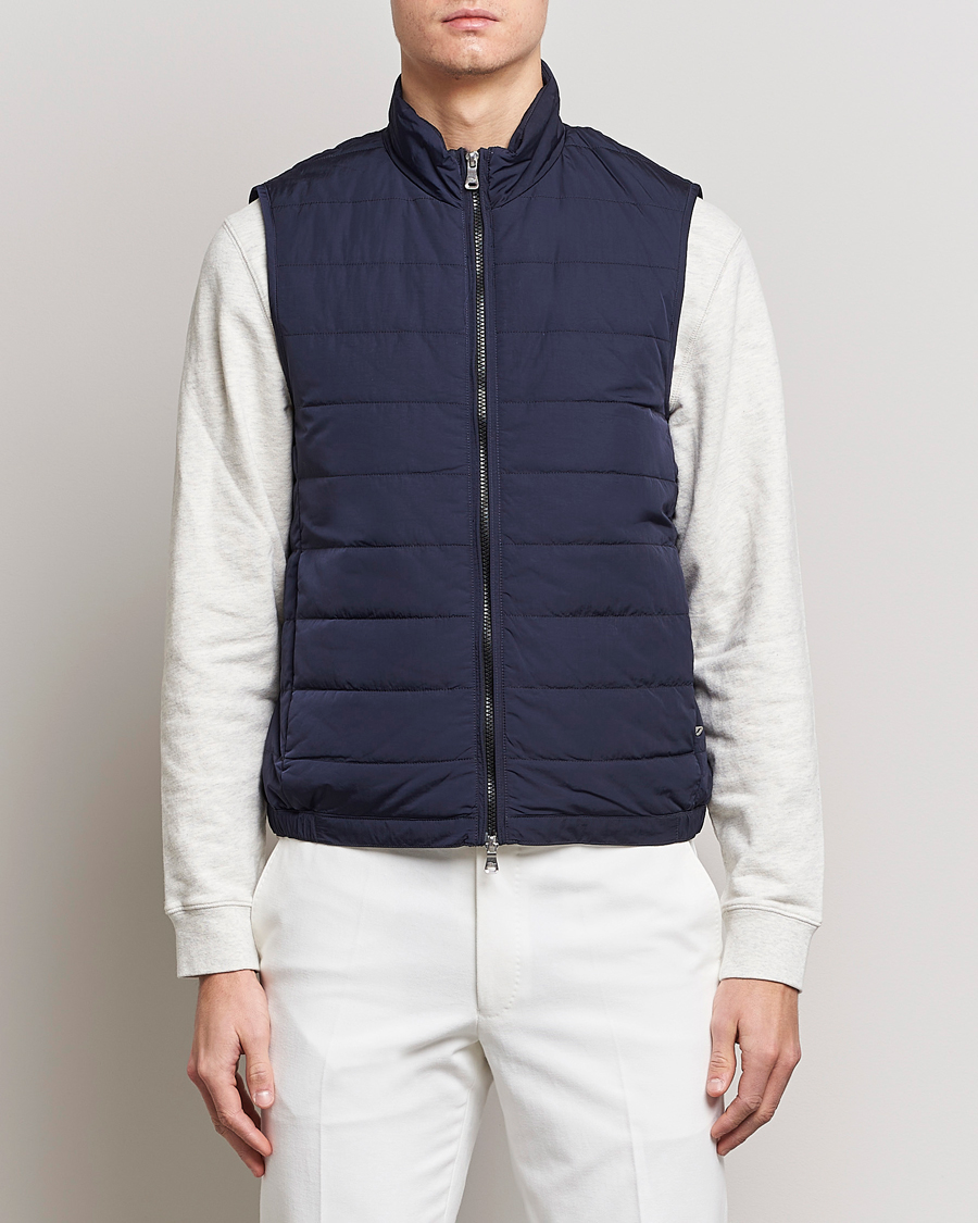 Herren | Jacken | Oscar Jacobson | Liner Evo Waistcoat Navy