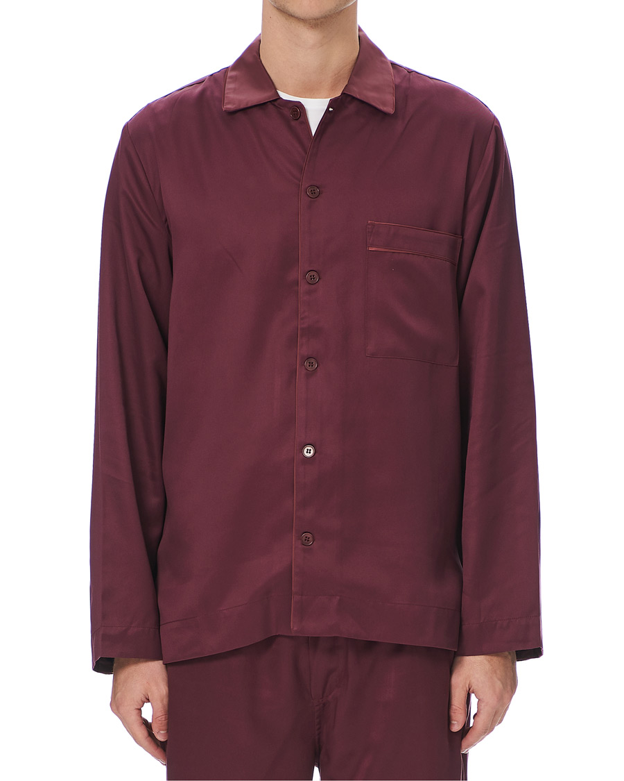 Herren | Schlafanzüge & Bademäntel | CDLP | Home Suit Long Sleeve Burgundy