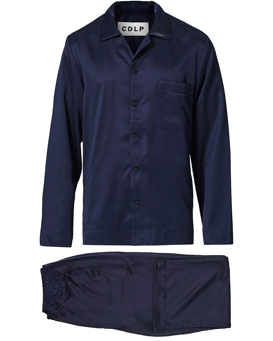 Herren | Schlafanzüge & Bademäntel | CDLP | Home Suit Long Sleeve Navy Blue