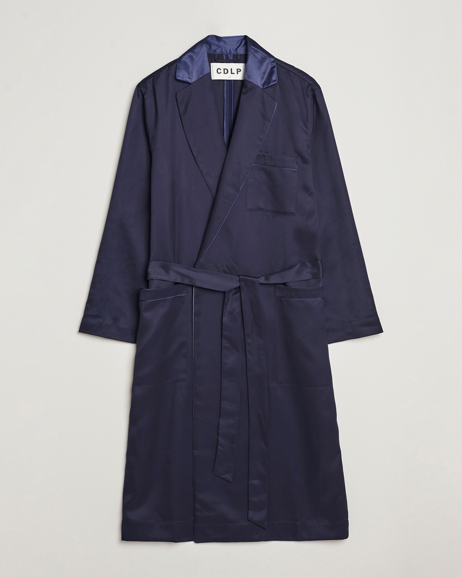Herren | Schlafanzüge & Bademäntel | CDLP | Home Robe Navy Blue