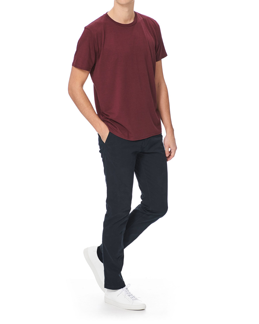 Herren | T-Shirts | CDLP | Round Neck Tee Burgundy