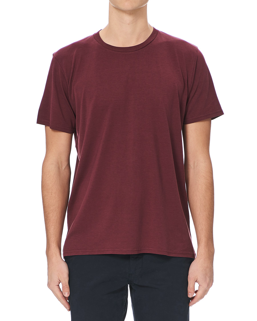 Herren | T-Shirts | CDLP | Round Neck Tee Burgundy