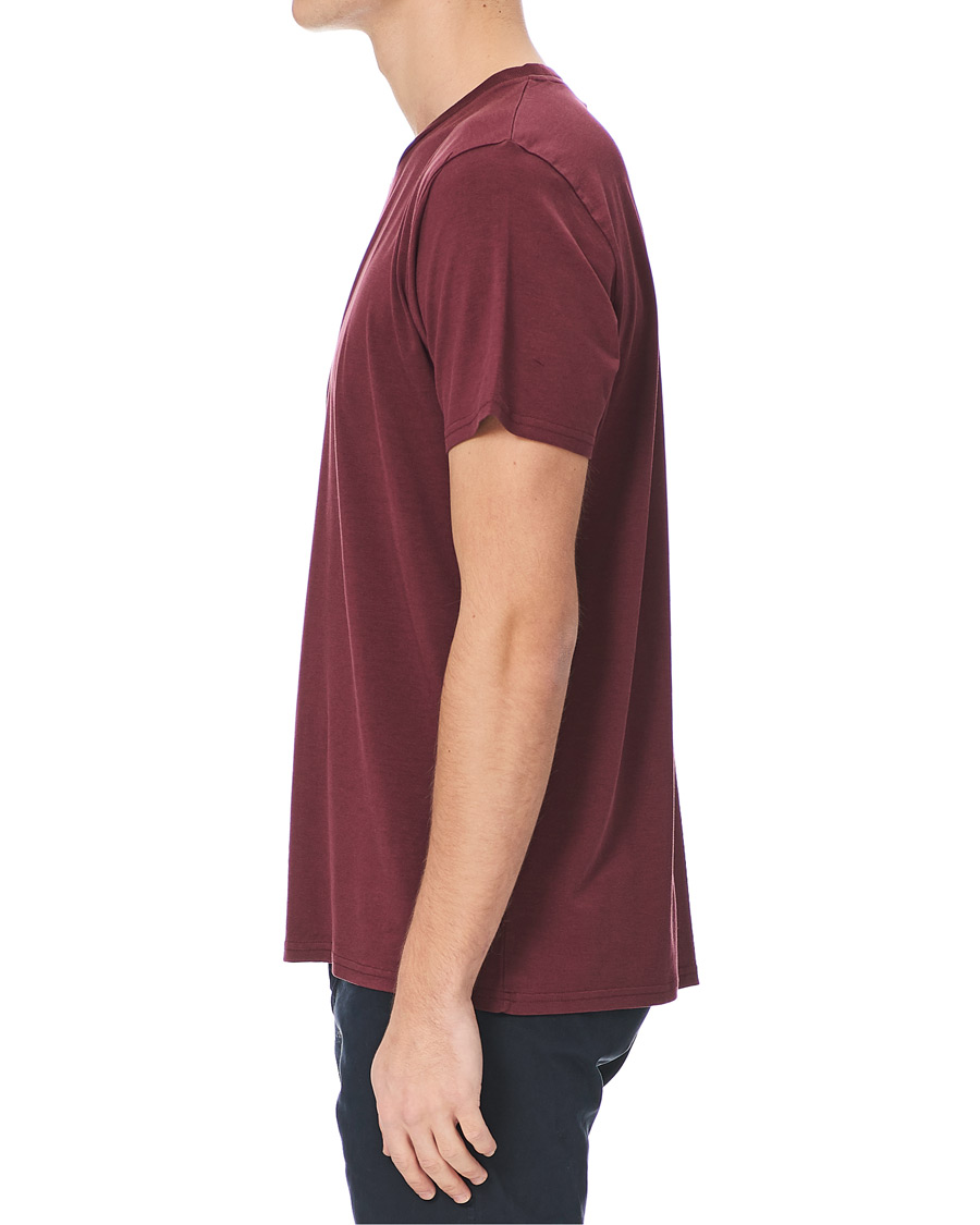 Herren | T-Shirts | CDLP | Round Neck Tee Burgundy