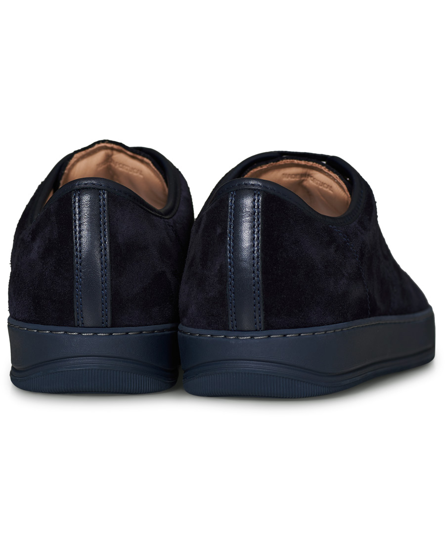 Herren | Lanvin Patent Captoe Sneaker Dark Blue/Dark Blue | Lanvin | Patent Captoe Sneaker Dark Blue/Dark Blue