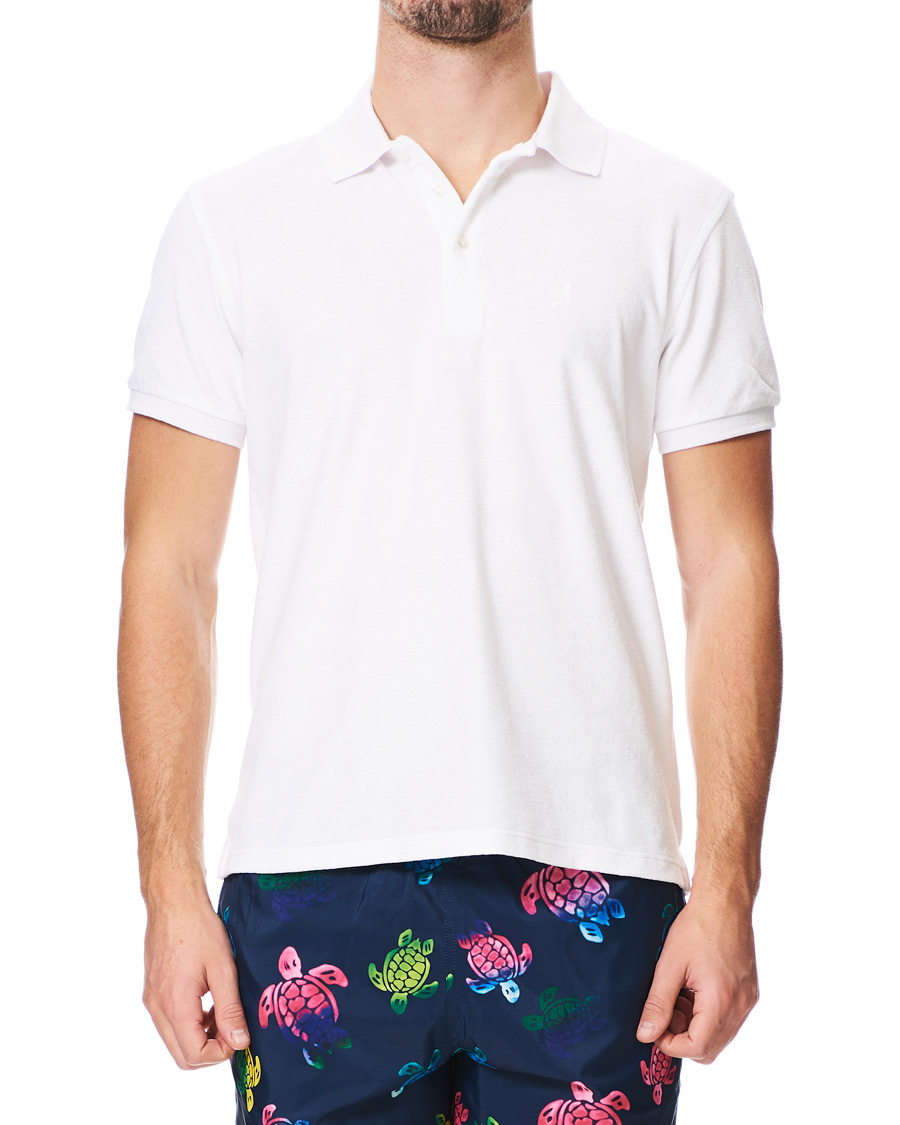 Herren | Poloshirts | Vilebrequin | Pacific Terry Polo White