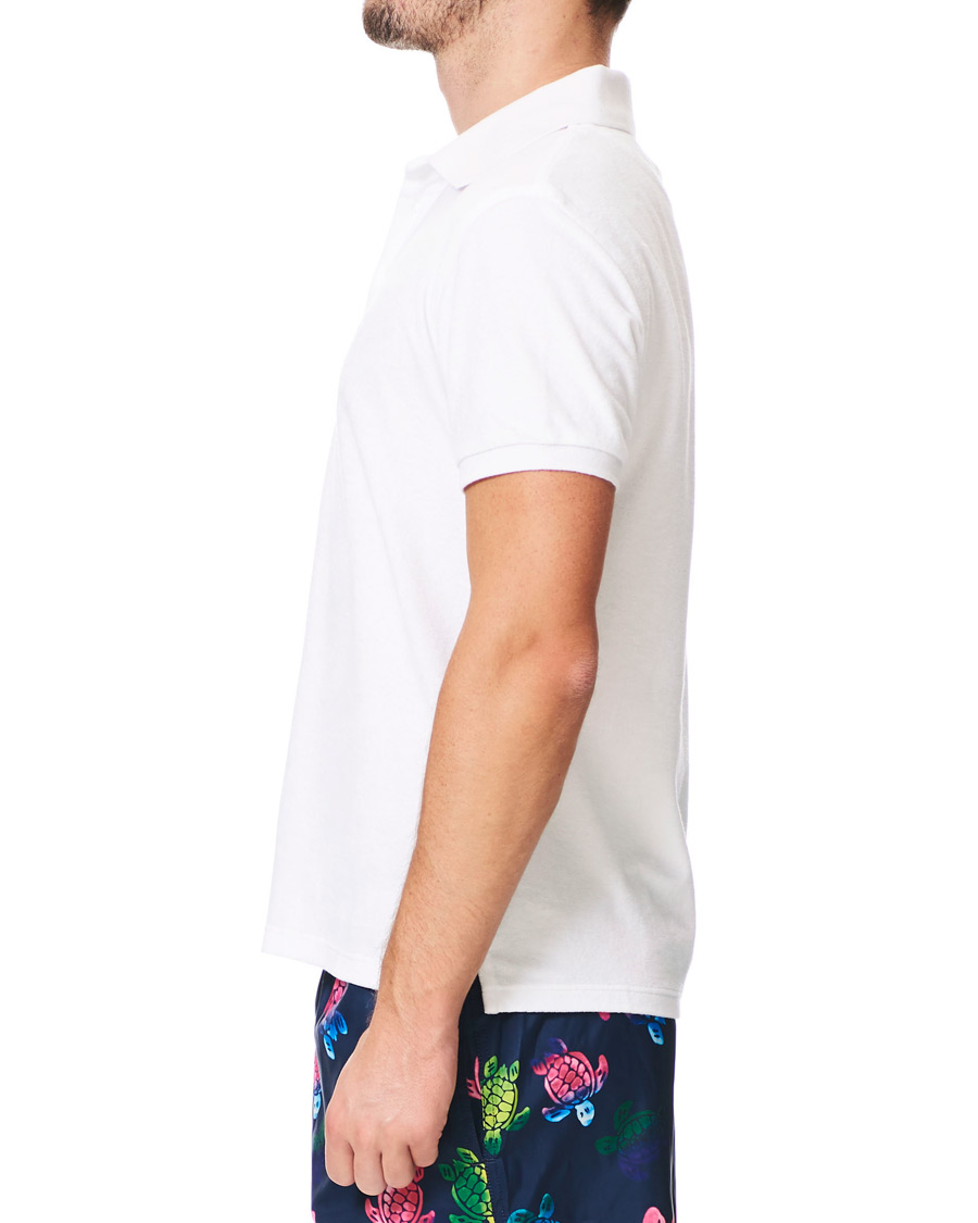 Herren | Poloshirts | Vilebrequin | Pacific Terry Polo White