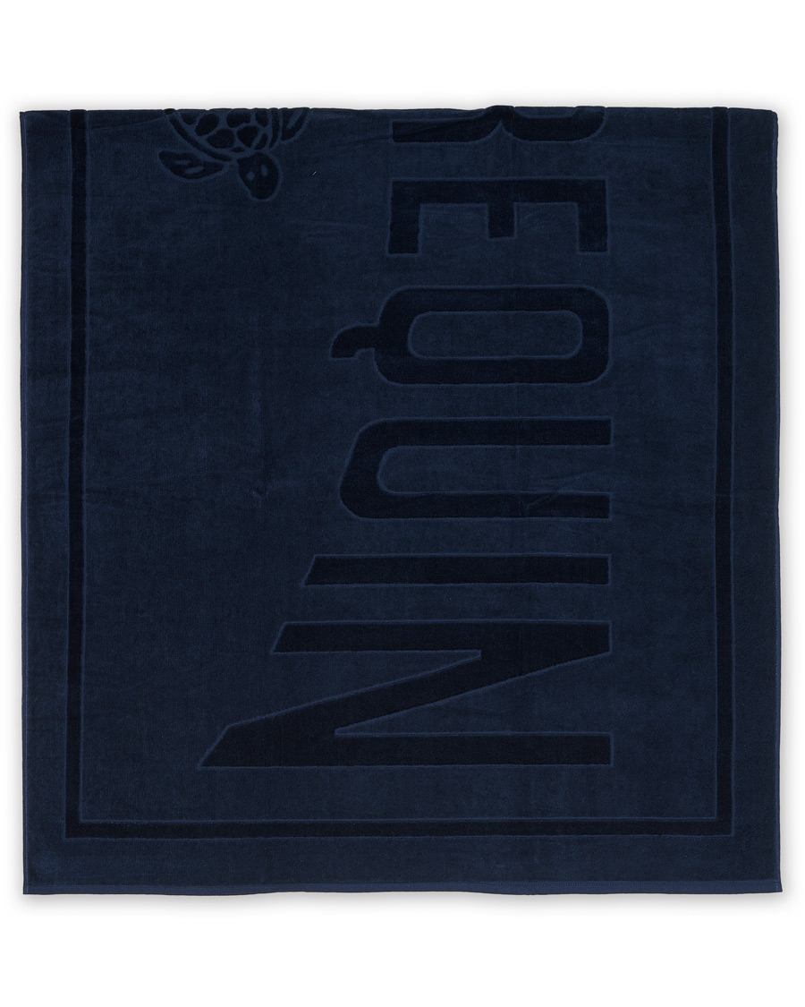 Herren | Vilebrequin Terry Cloth Beach Towel Bleu Marine | Vilebrequin | Terry Cloth Beach Towel Bleu Marine