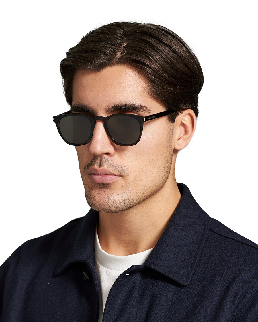 Herren | Saint Laurent SL 28 Sunglasses Havana/Grey | Saint Laurent | SL 28 Sunglasses Havana/Grey