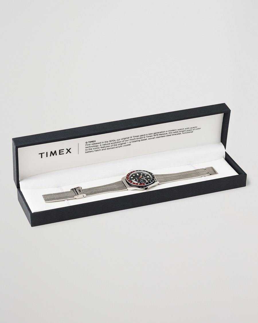 Herren | Timex Q Reissue 1979 Black/Red | Timex | Q Reissue 1979 Black/Red