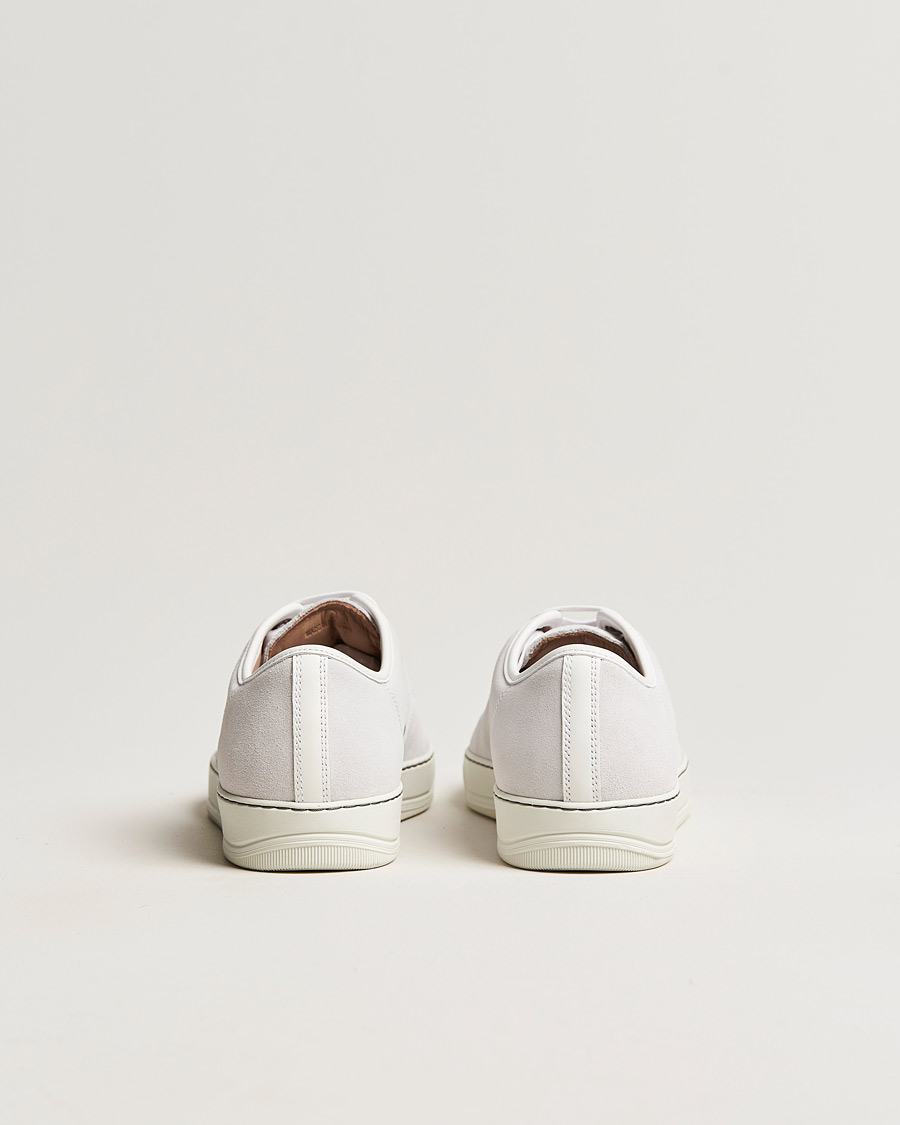 Herren | Lanvin Patent Cap Toe Sneaker White | Lanvin | Patent Cap Toe Sneaker White