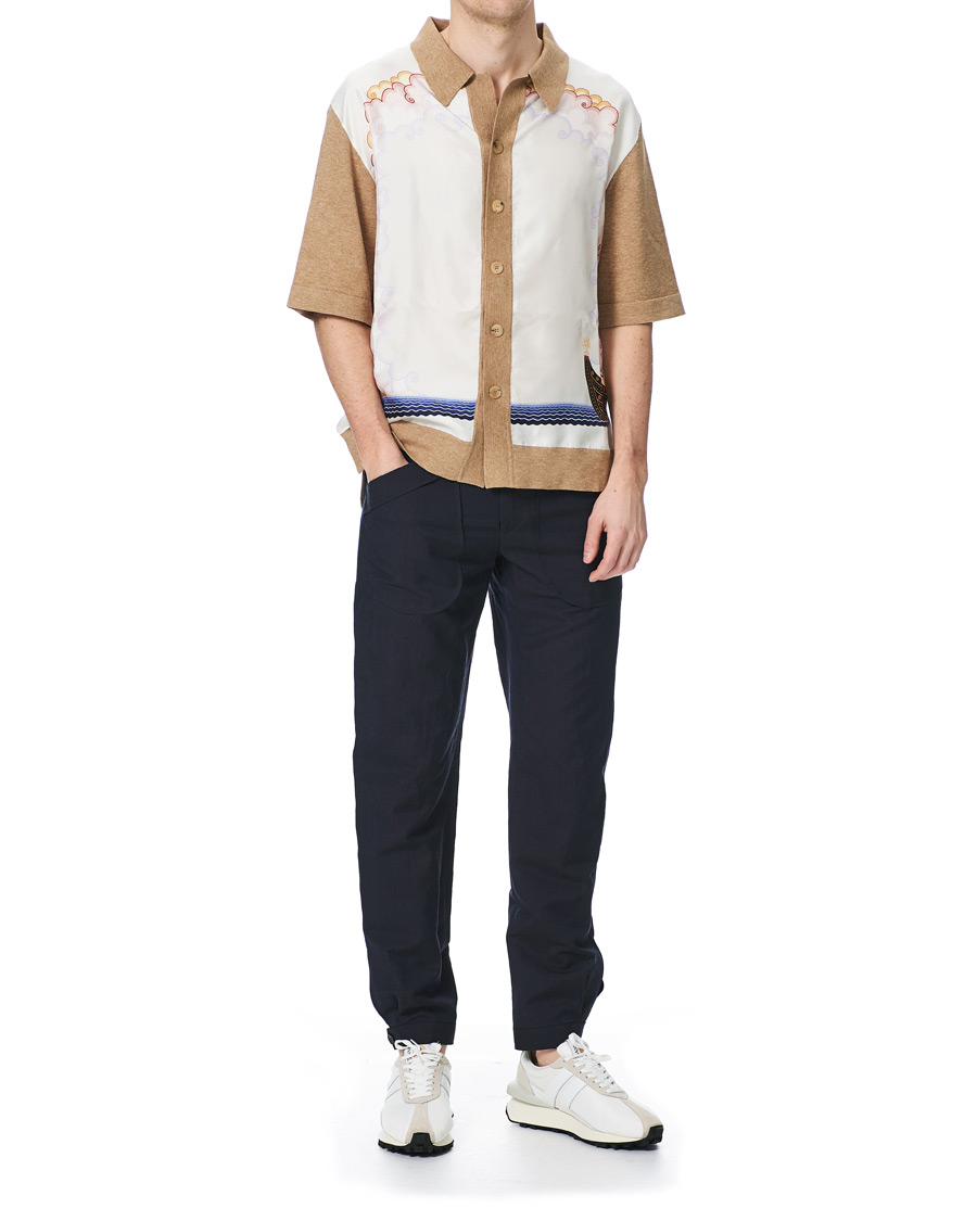 Herren | Hosen | Lanvin | Slim Fit Trousers Navy