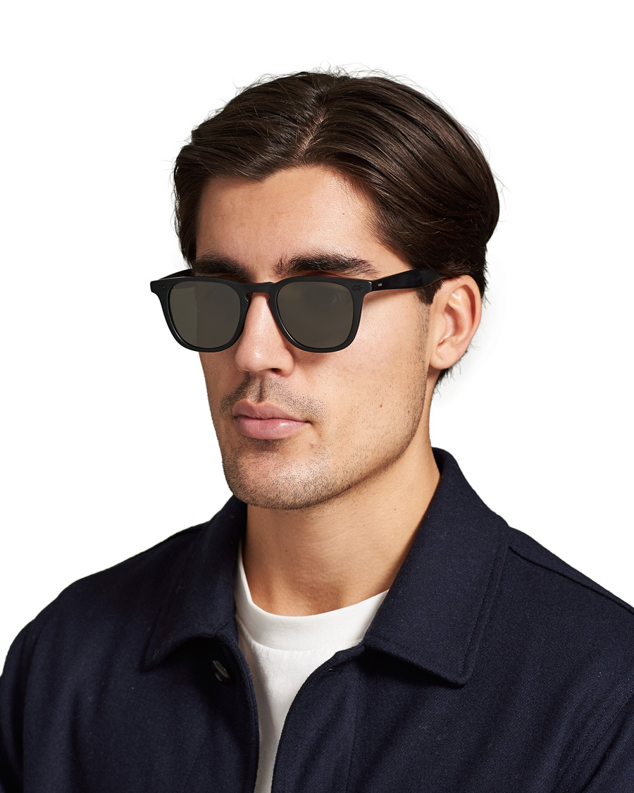 Herren | Garrett Leight Hampton X Sunglasses Matte Black | Garrett Leight | Hampton X Sunglasses Matte Black