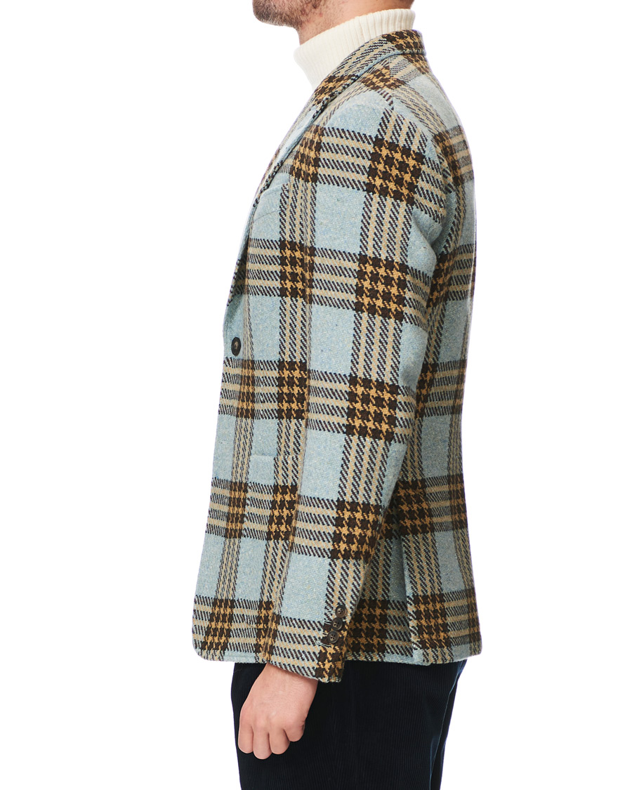 Herren | Sakkos | GANT | Luke Edward Hall Check Blazer Hamptons Blue