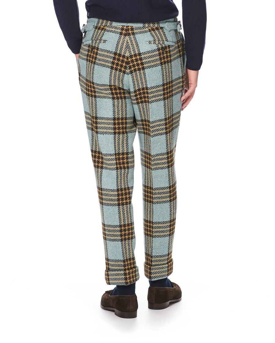 Herren | Hosen | GANT | Luke Edward Hall Check Trousers Hamptons Blue