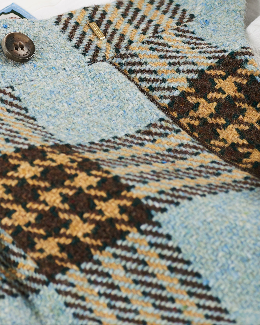 Herren | Hosen | GANT | Luke Edward Hall Check Trousers Hamptons Blue