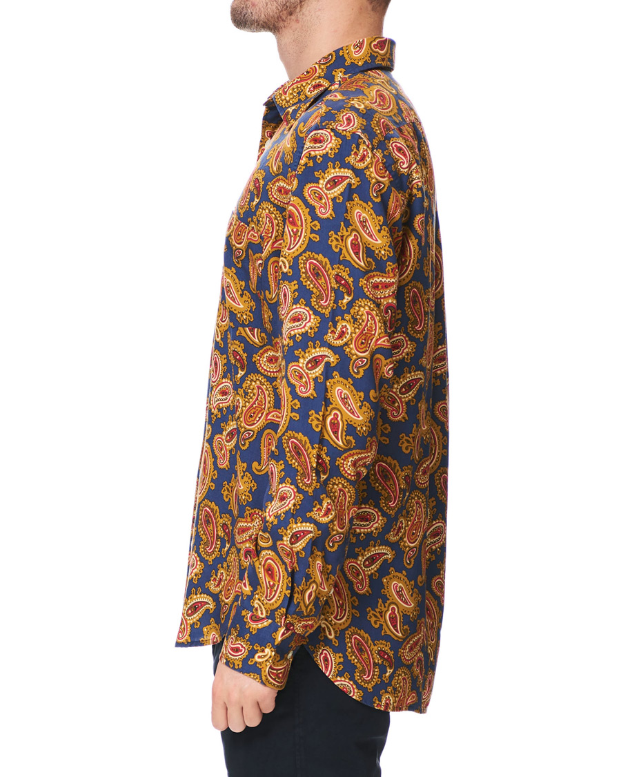 Herren | Hemden | GANT | Luke Edward Hall Town Paisley Shirt College Blue