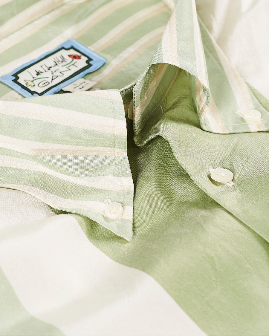 Herren | Hemden | GANT | Luke Edward Hall Silk Stripe Shirt Pepermint