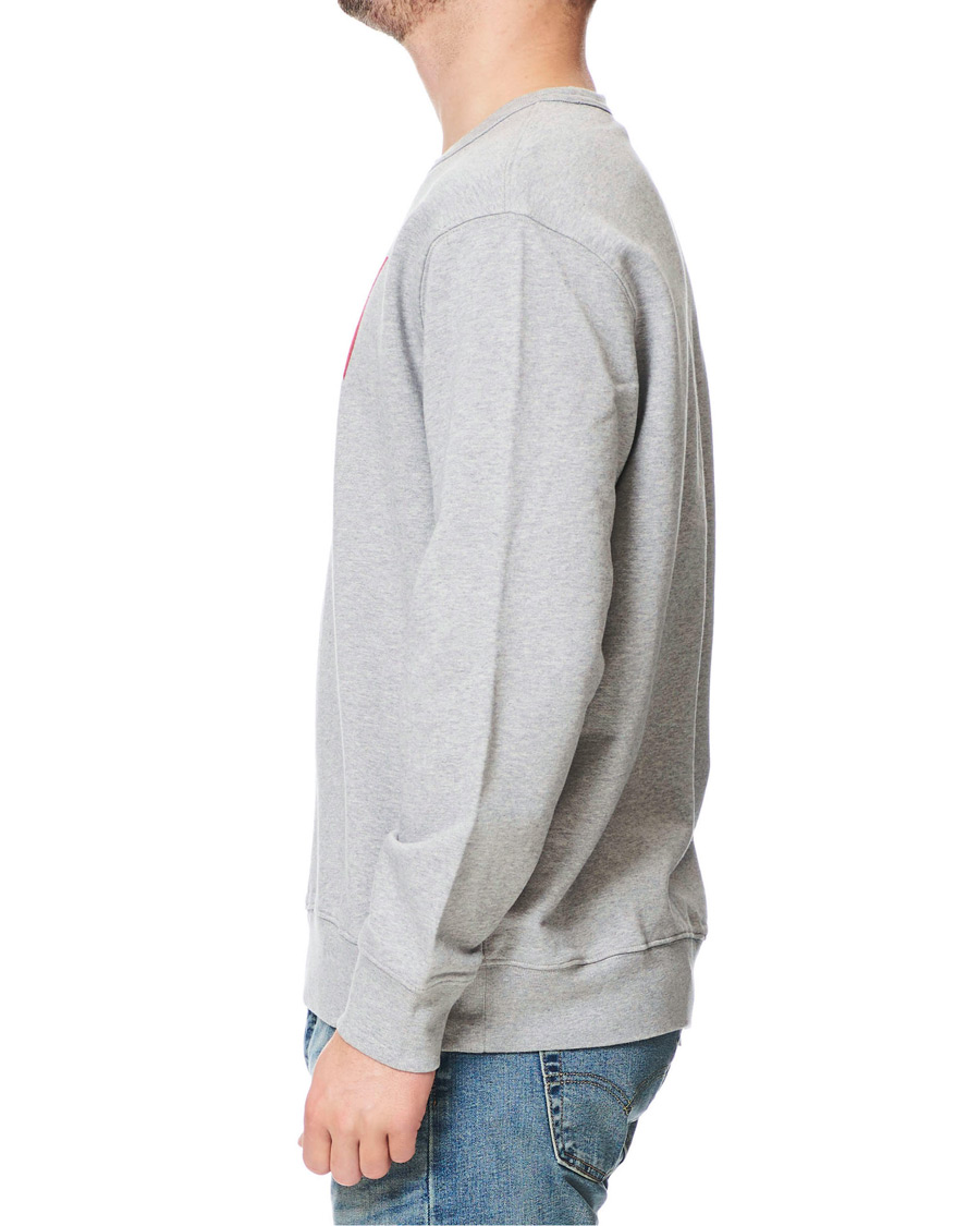 Herren | Pullover | Levi's | Graphic Crew Neck Sweatshirt Heather Grey
