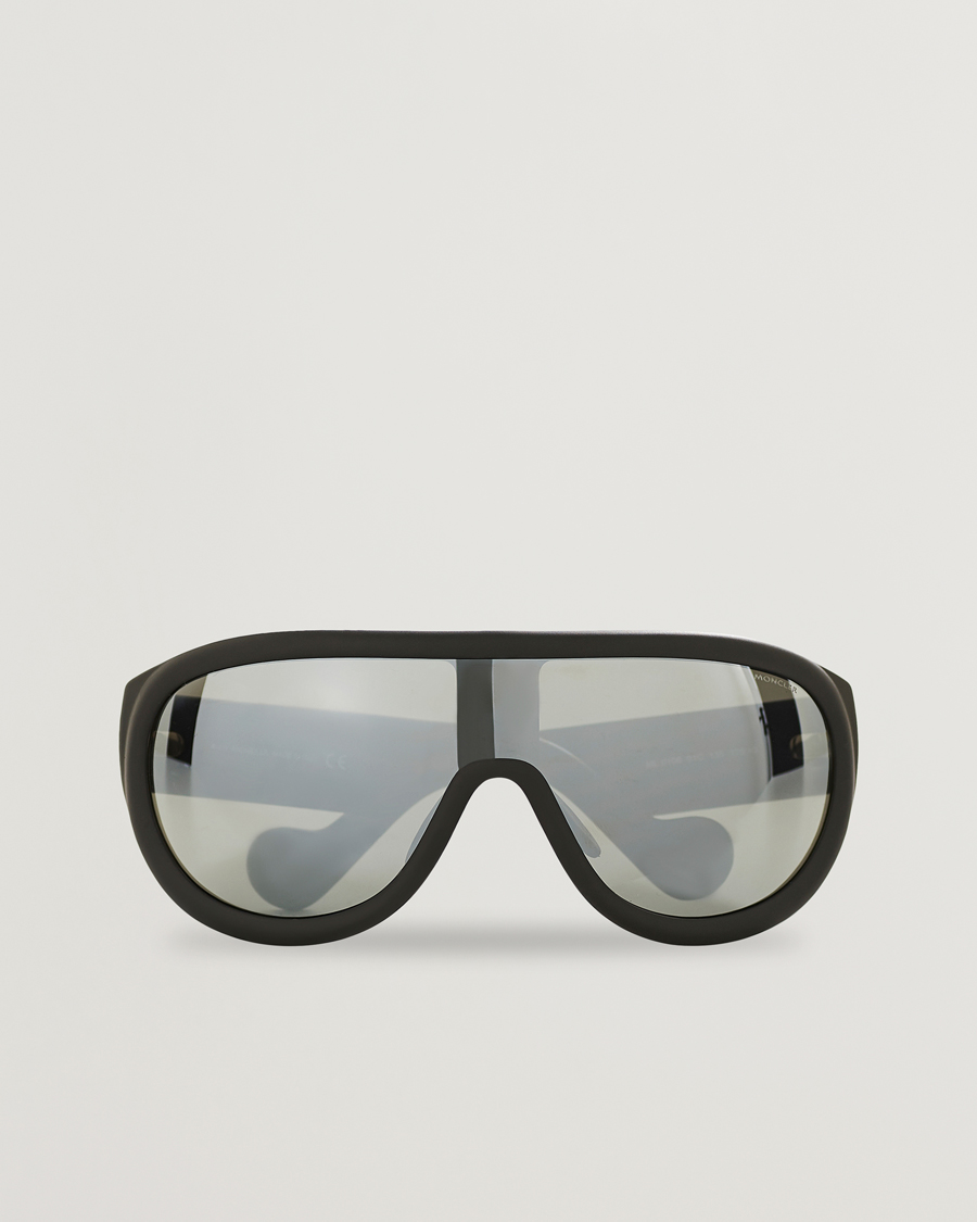Herren | Moncler Lunettes ML0106 Sunglasses Matte Black | Moncler Lunettes | ML0106 Sunglasses Matte Black