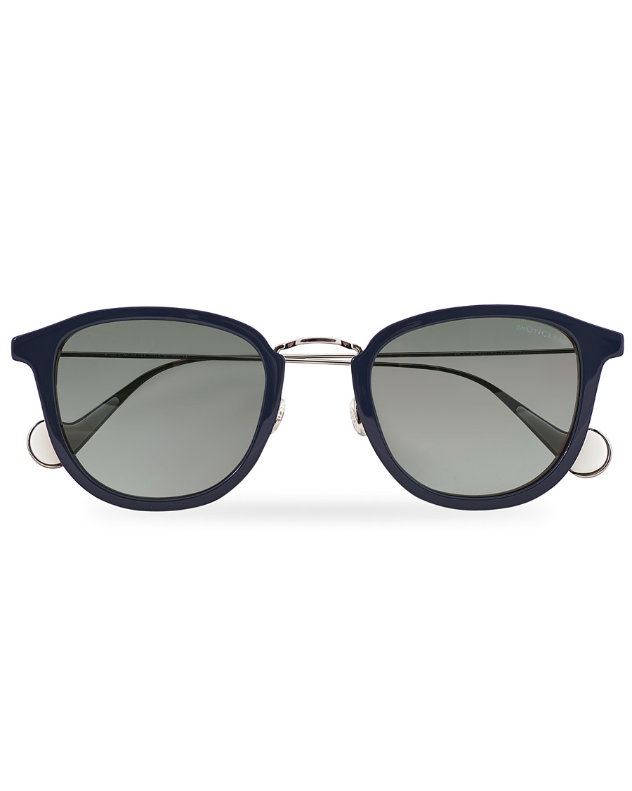 Herren | Moncler Lunettes ML0126 Sunglasses Blue/Red | Moncler Lunettes | ML0126 Sunglasses Blue/Red