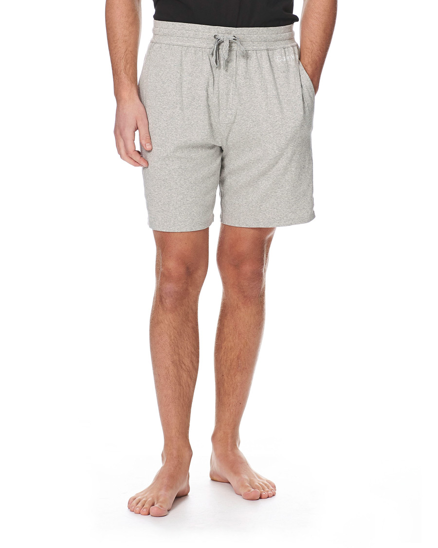 Herren | Shorts | Calvin Klein | Modal Sweatshorts Grey Melange