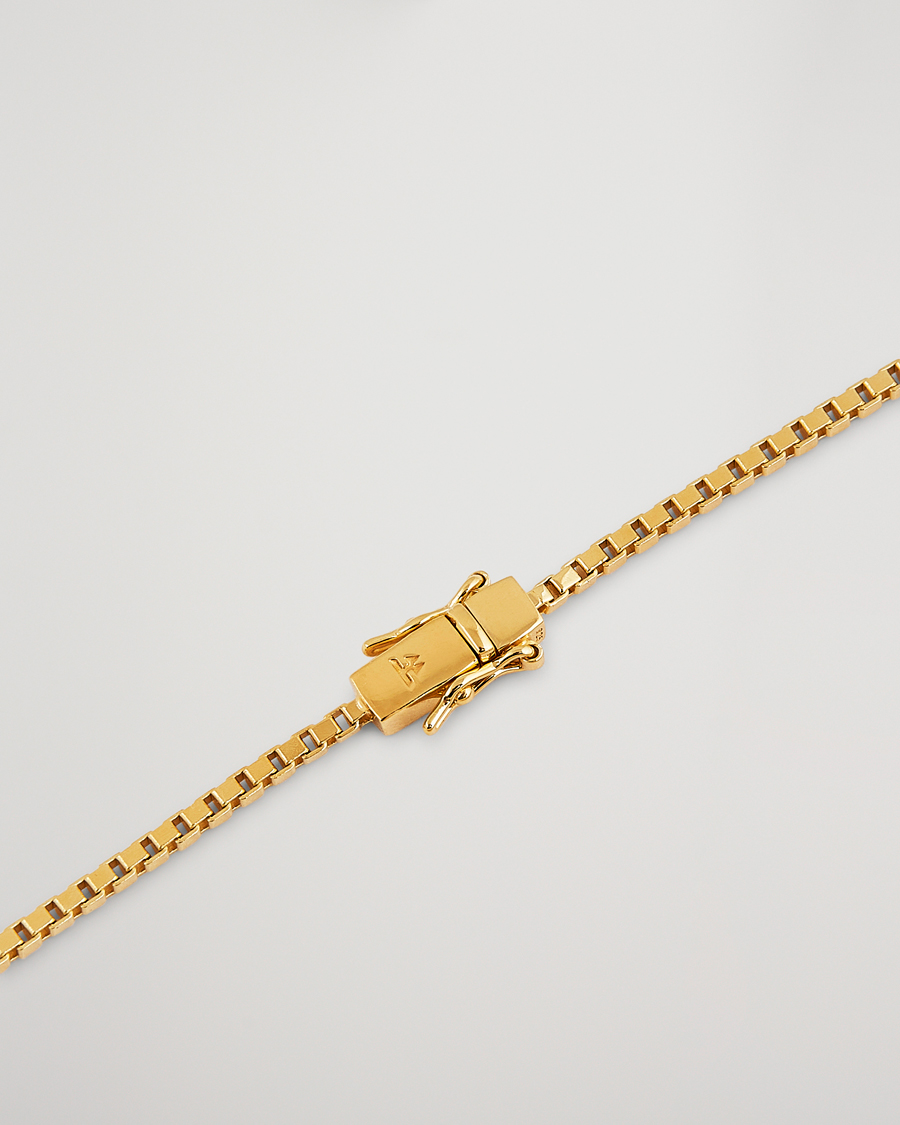Herren | Tom Wood Square Bracelet Gold | Tom Wood | Square Bracelet Gold