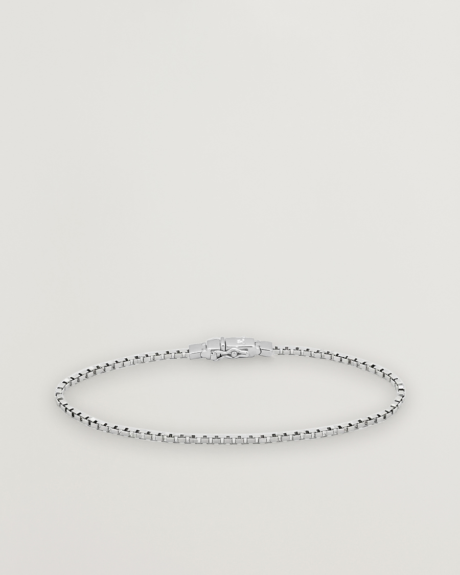 Herren | Tom Wood Square Bracelet Silver | Tom Wood | Square Bracelet Silver