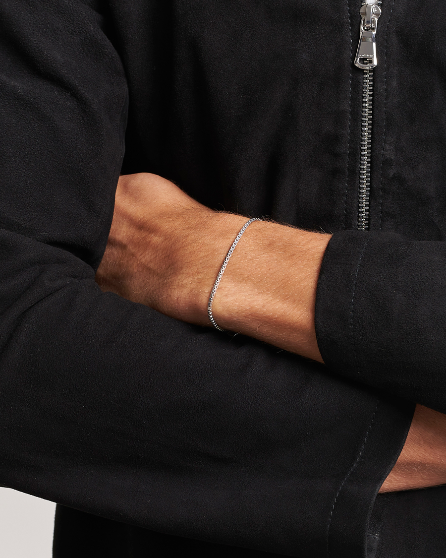 Herren | Tom Wood Square Bracelet Silver | Tom Wood | Square Bracelet Silver