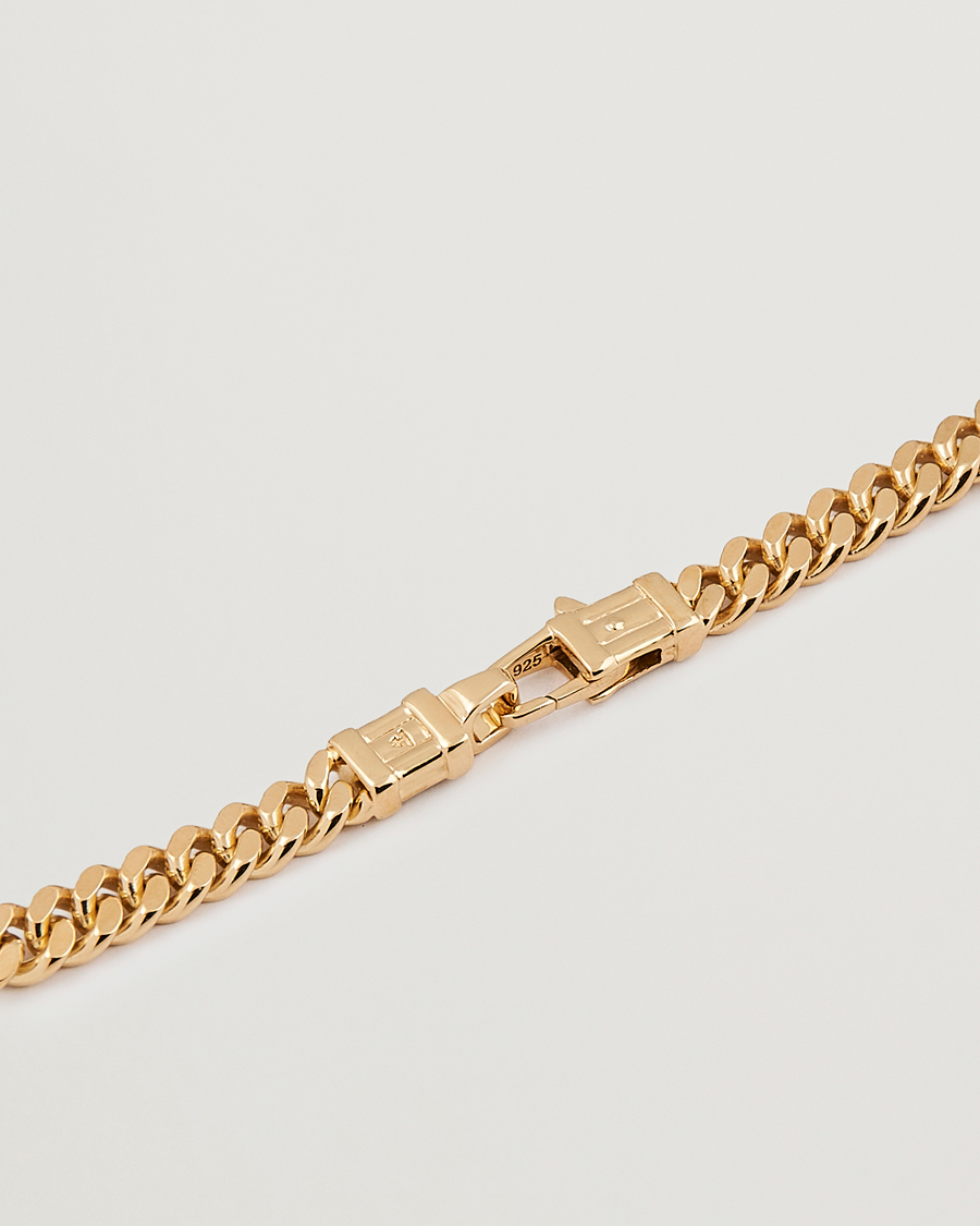 Herren | Schmuck | Tom Wood | Curb Bracelet L Gold