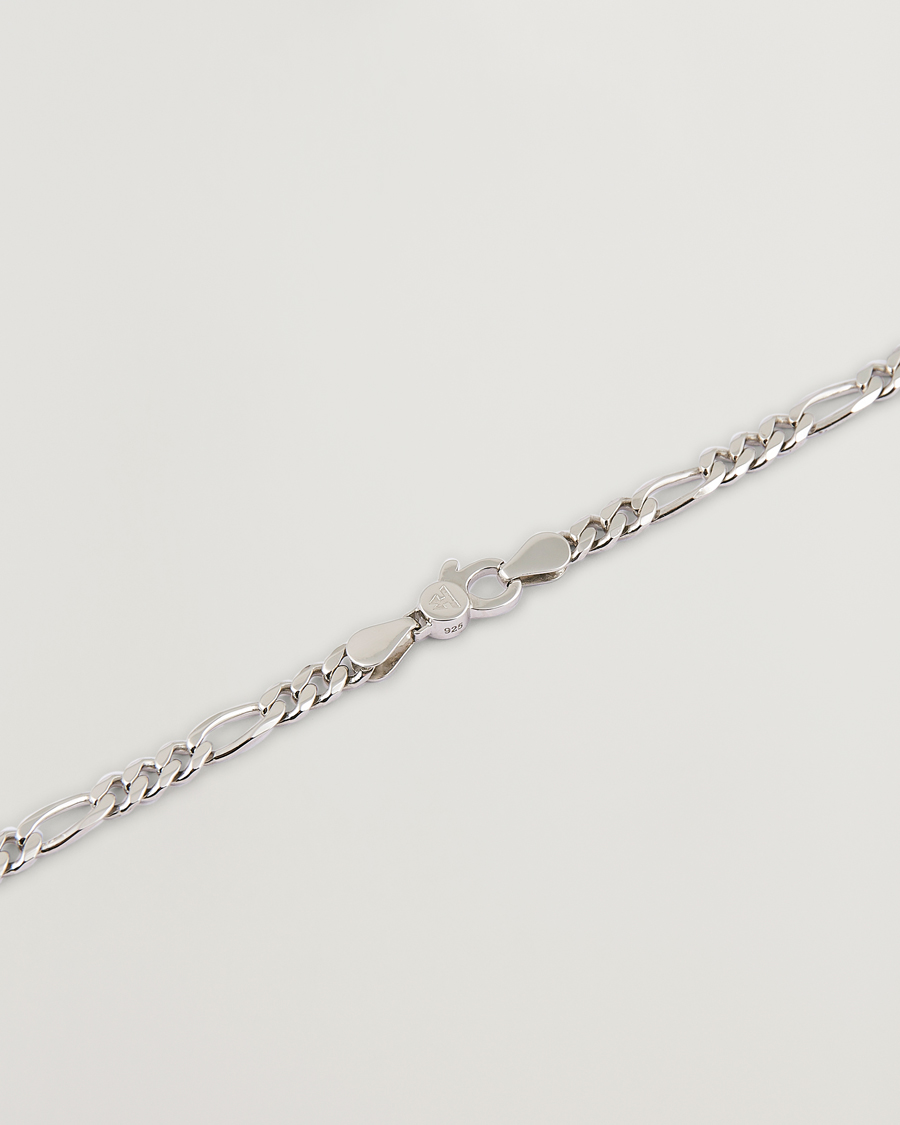 Herren | Tom Wood Figaro Chain Necklace Silver | Tom Wood | Figaro Chain Necklace Silver