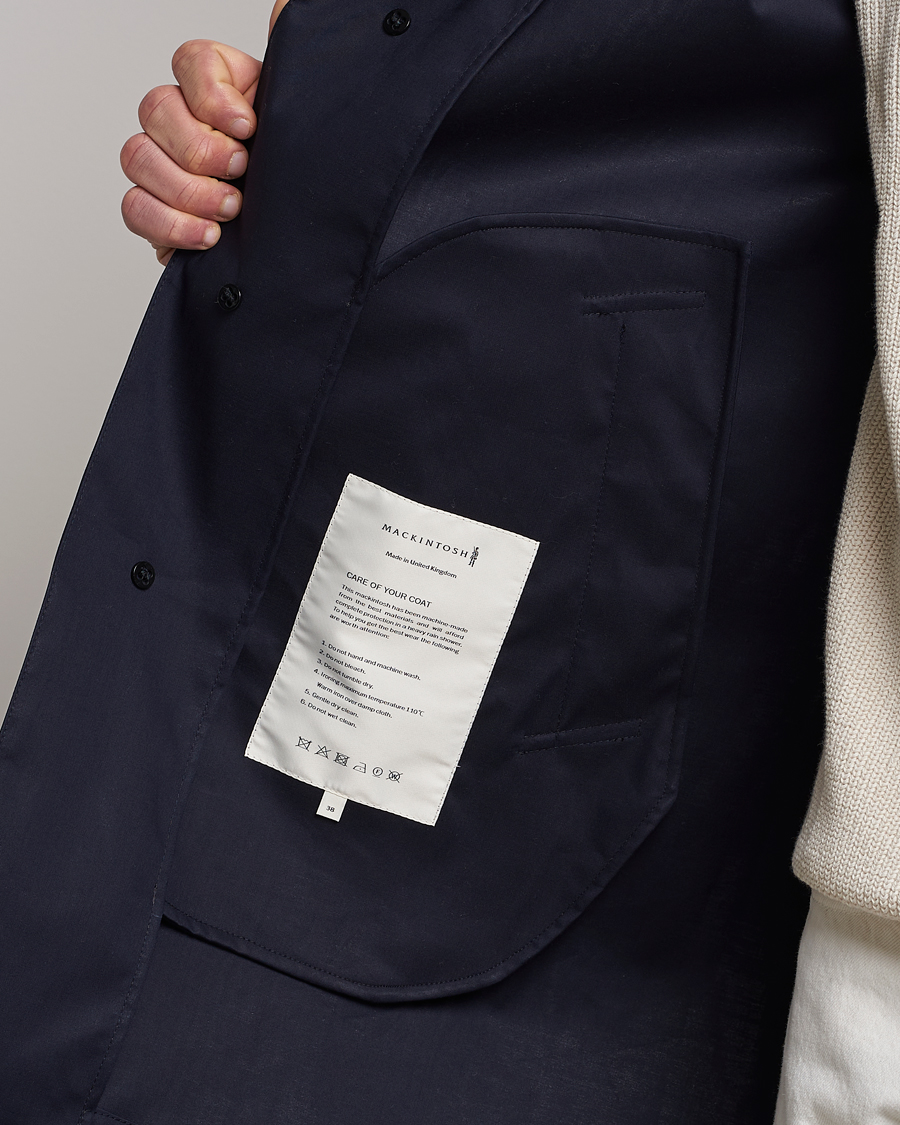 Herren | Jacken | Mackintosh | Cambridge Car Coat Navy
