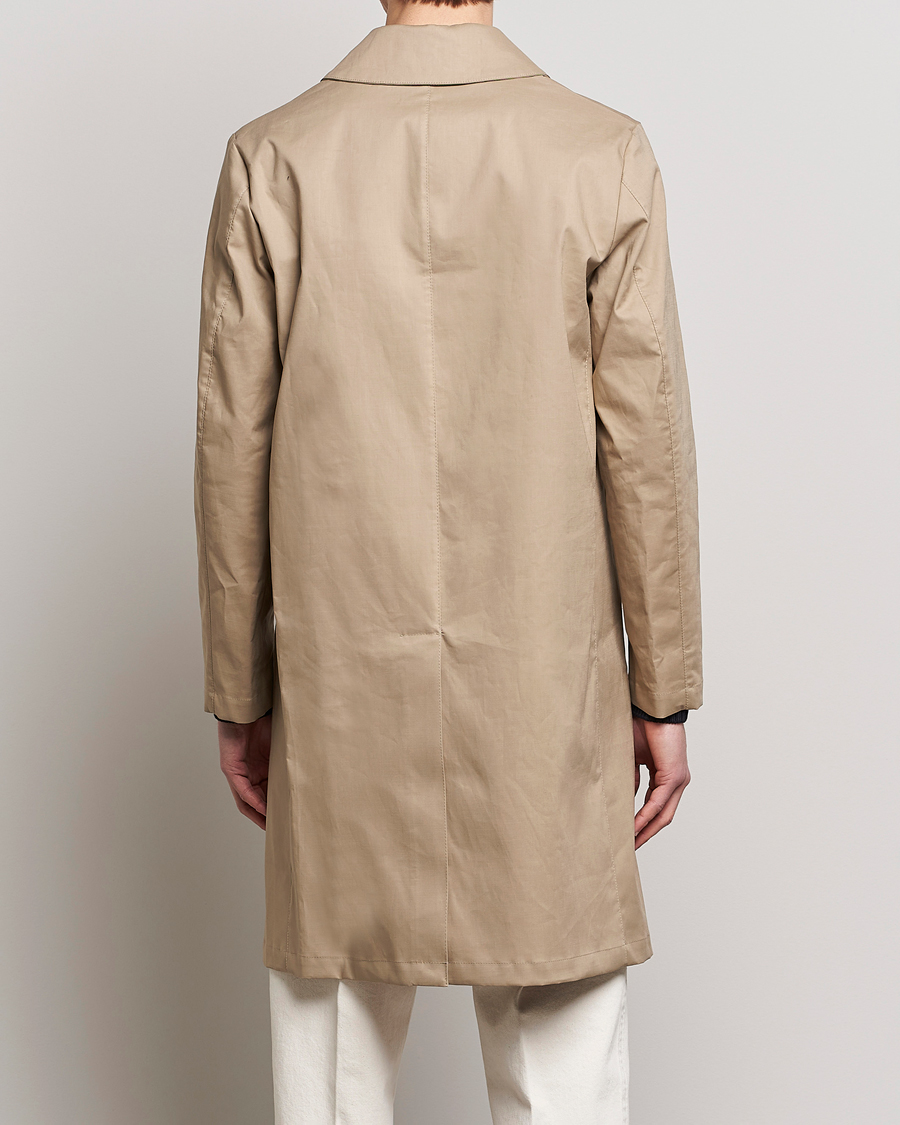 Herren | Jacken | Mackintosh | Manchester Car Coat Fawn