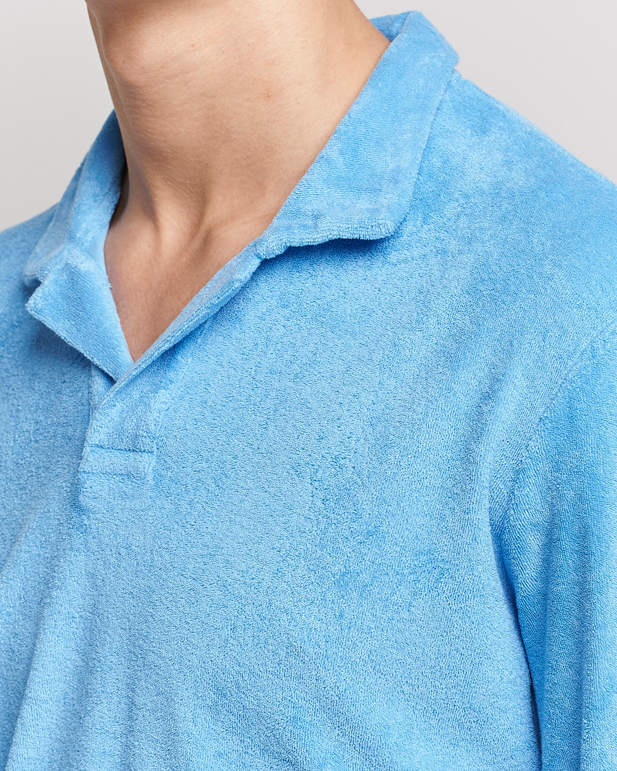 Herren | Pullover | Orlebar Brown | Terry Long Sleeve Polo Riviera