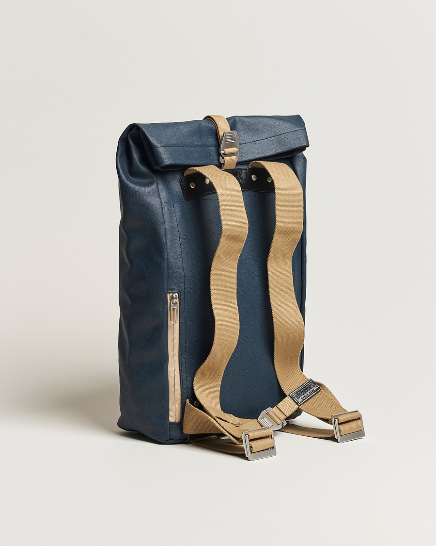 Herren | Taschen | Brooks England | Pickwick Cotton Canvas 26L Backpack Dark Blue/Black