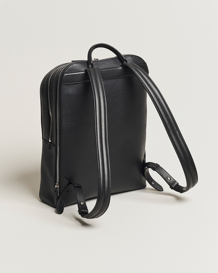 Herren | Smythson Ludlow Zip Around Backpack Black | Smythson | Ludlow Zip Around Backpack Black