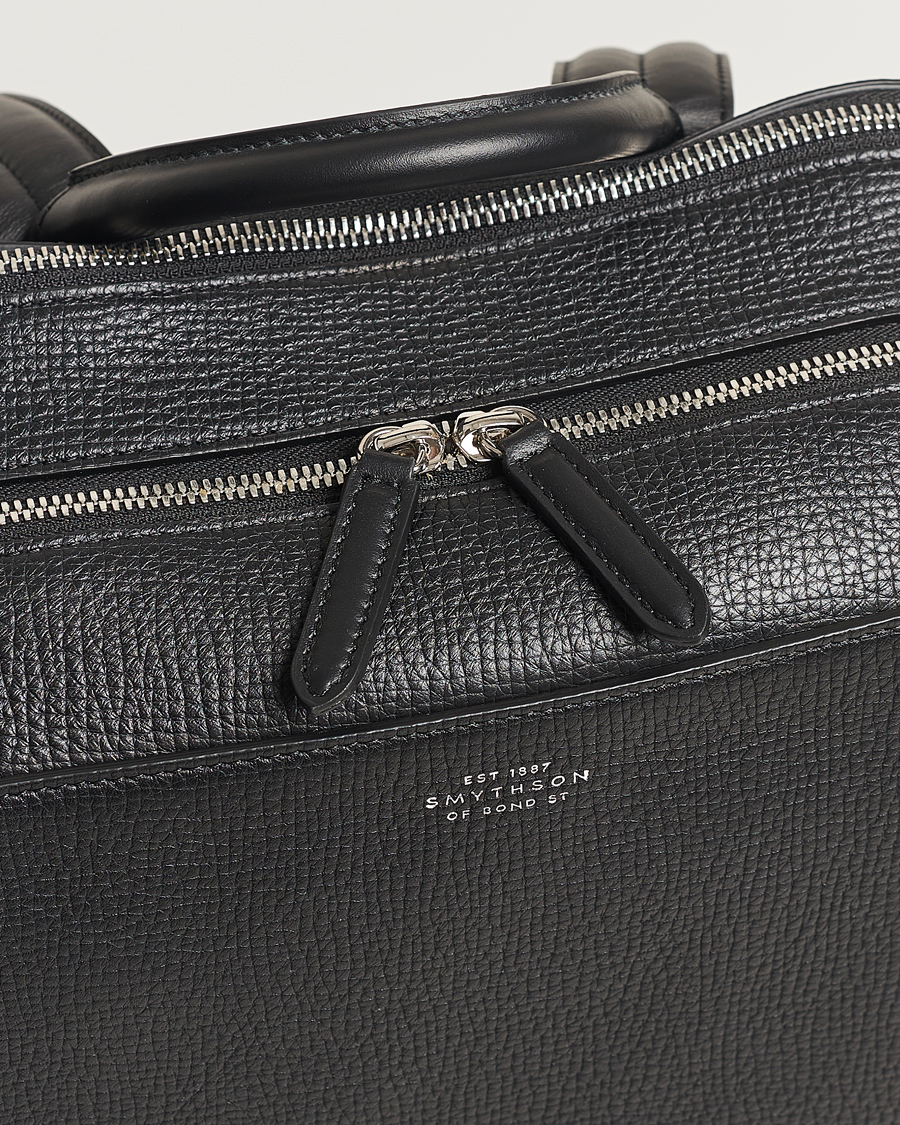 Herren | Smythson Ludlow Zip Around Backpack Black | Smythson | Ludlow Zip Around Backpack Black